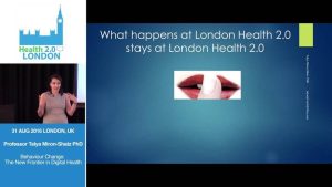 Speaking at London Health 2.0